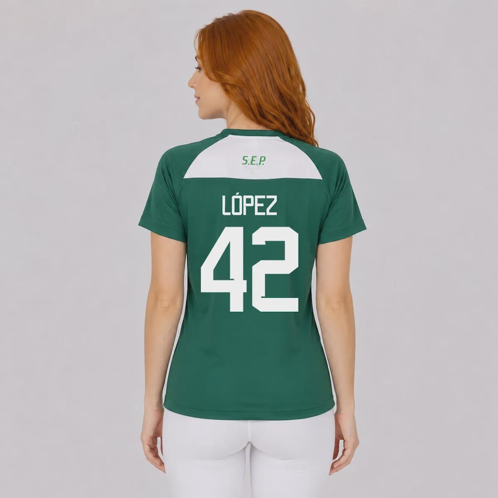 Imagem 1 do produto Camisa do Palmeiras Player II 42 Flaco López Feminina