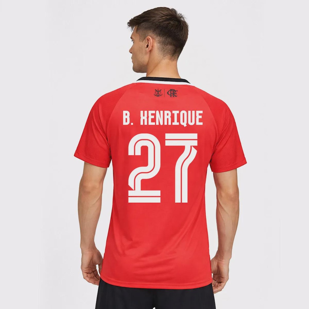 Imagem 1 do produto Camisa do Flamengo Manto 27 B. Henrique Masculina