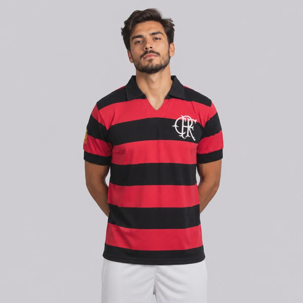 Imagem 1 do produto Camisa Polo do Flamengo Retrô 1959 Masculina