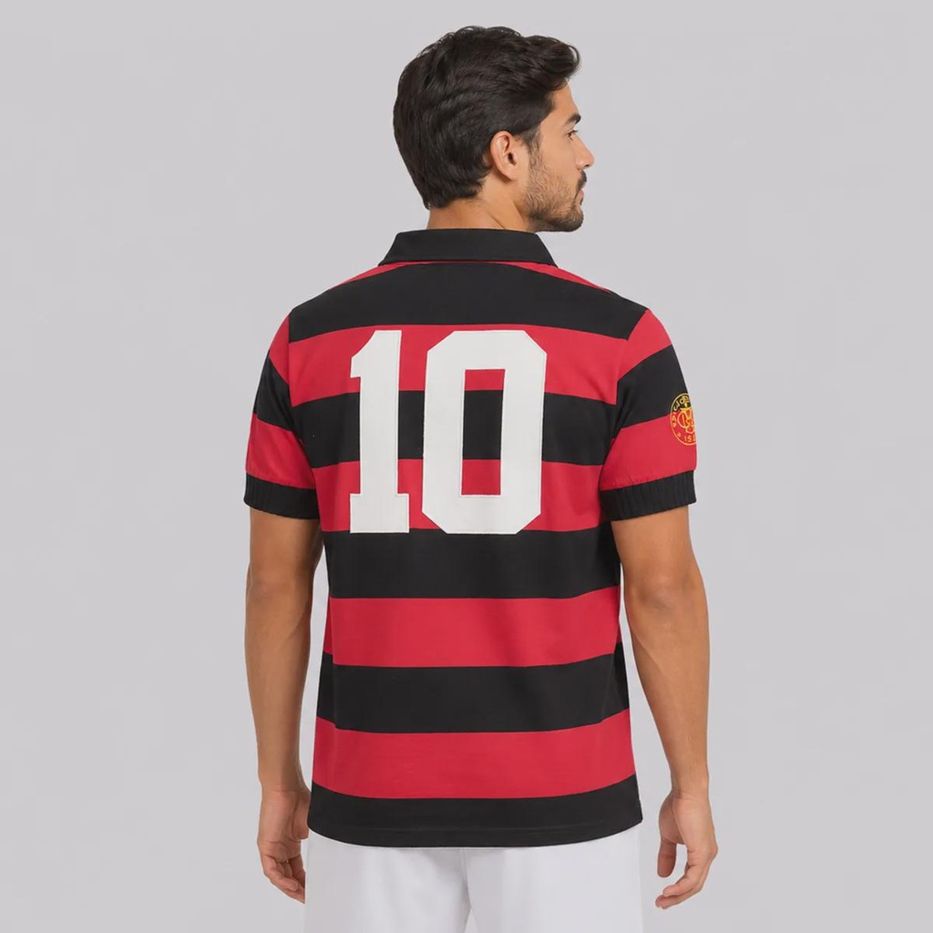 Imagem 4 do produto Camisa Polo do Flamengo Retrô 1959 Masculina