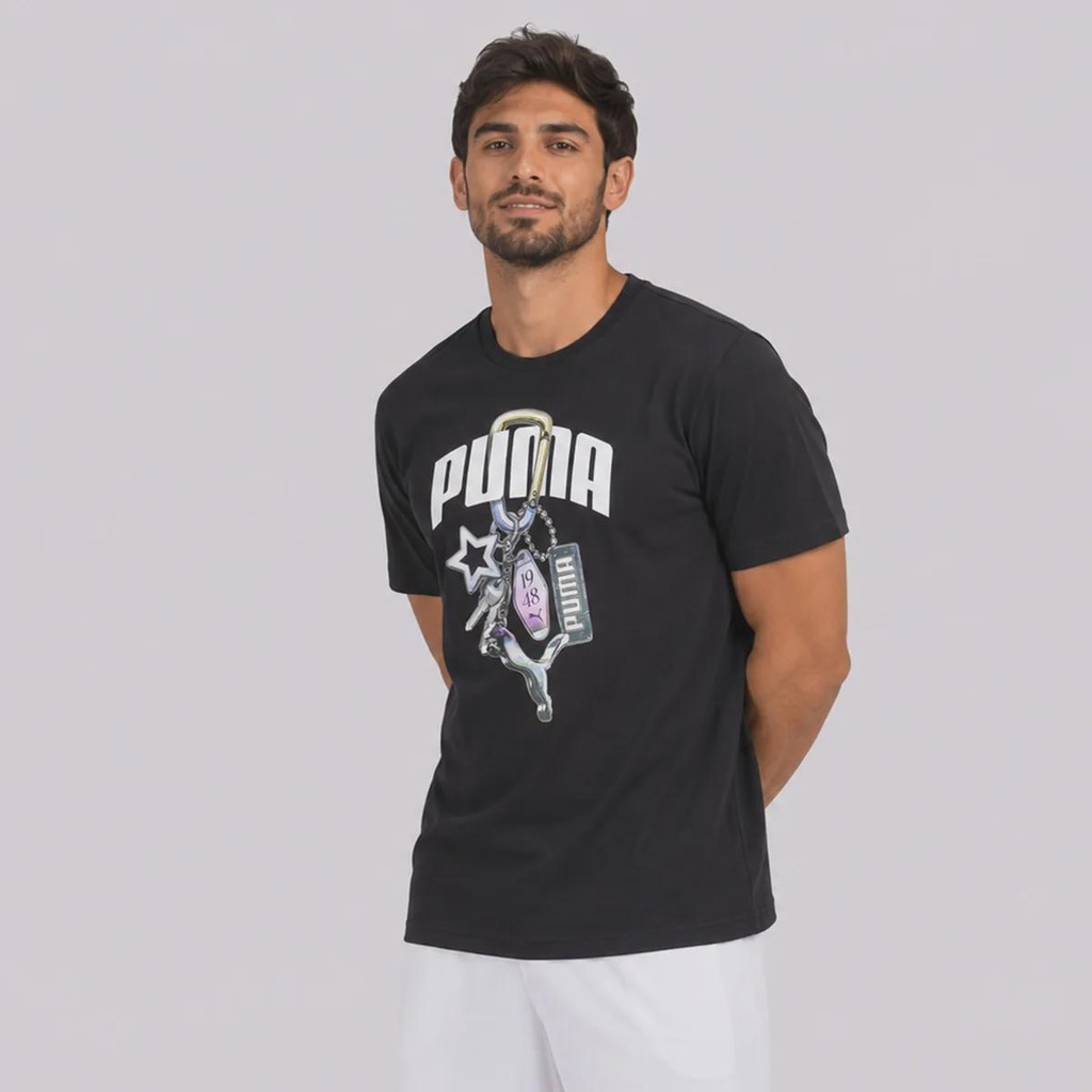 Imagem 2 do produto Camiseta Puma Graphics Relaxed Execution Masculina