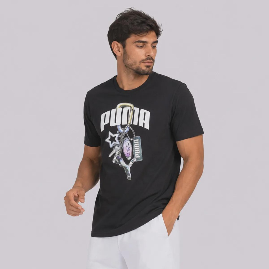 Imagem 3 do produto Camiseta Puma Graphics Relaxed Execution Masculina