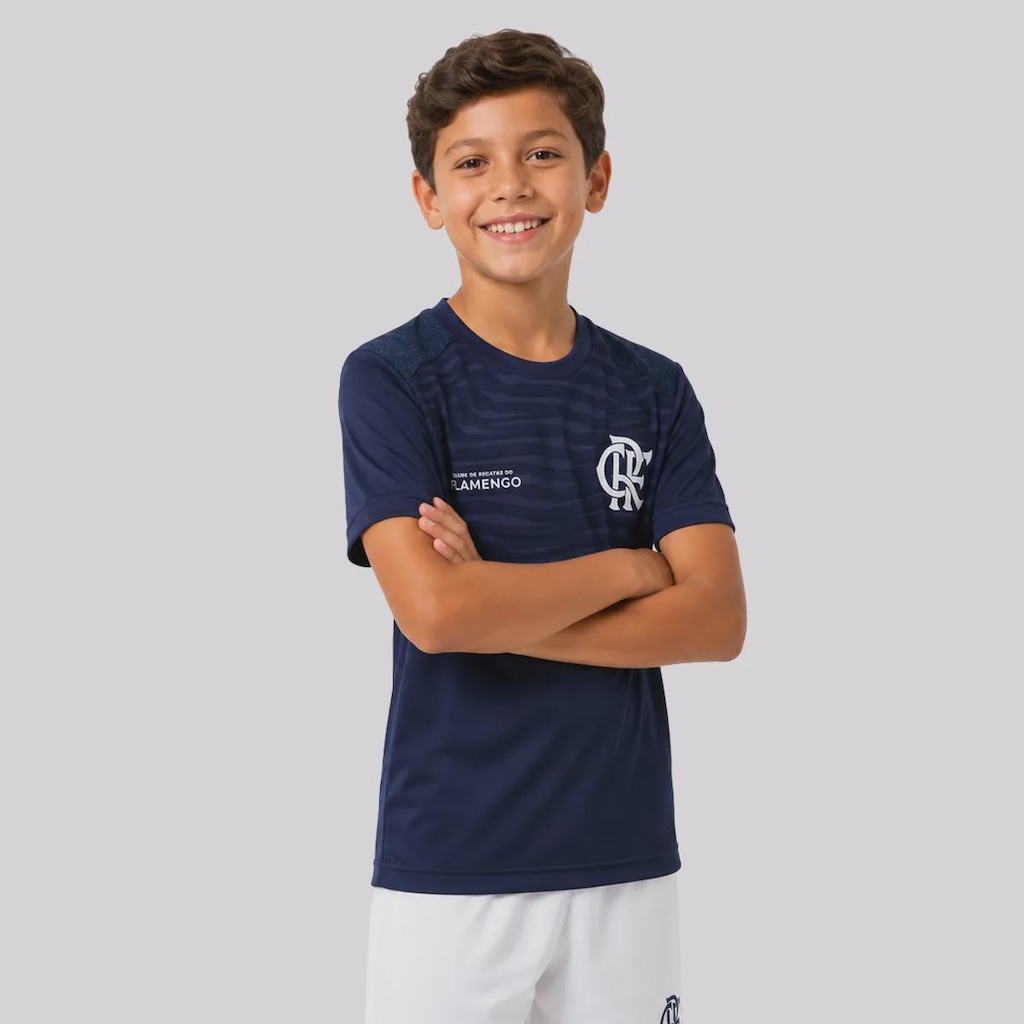 Imagem 5 do produto Kit Camisa do Flamengo Som e Energia Infantil - 2 Unidades