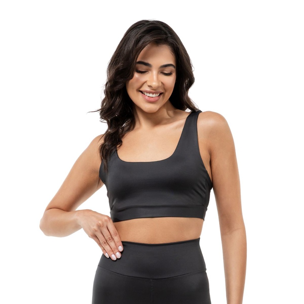 Imagem 2 do produto Top Fitness Dellas Fit Academia Alça Alta Sustentação Academia - Feminino