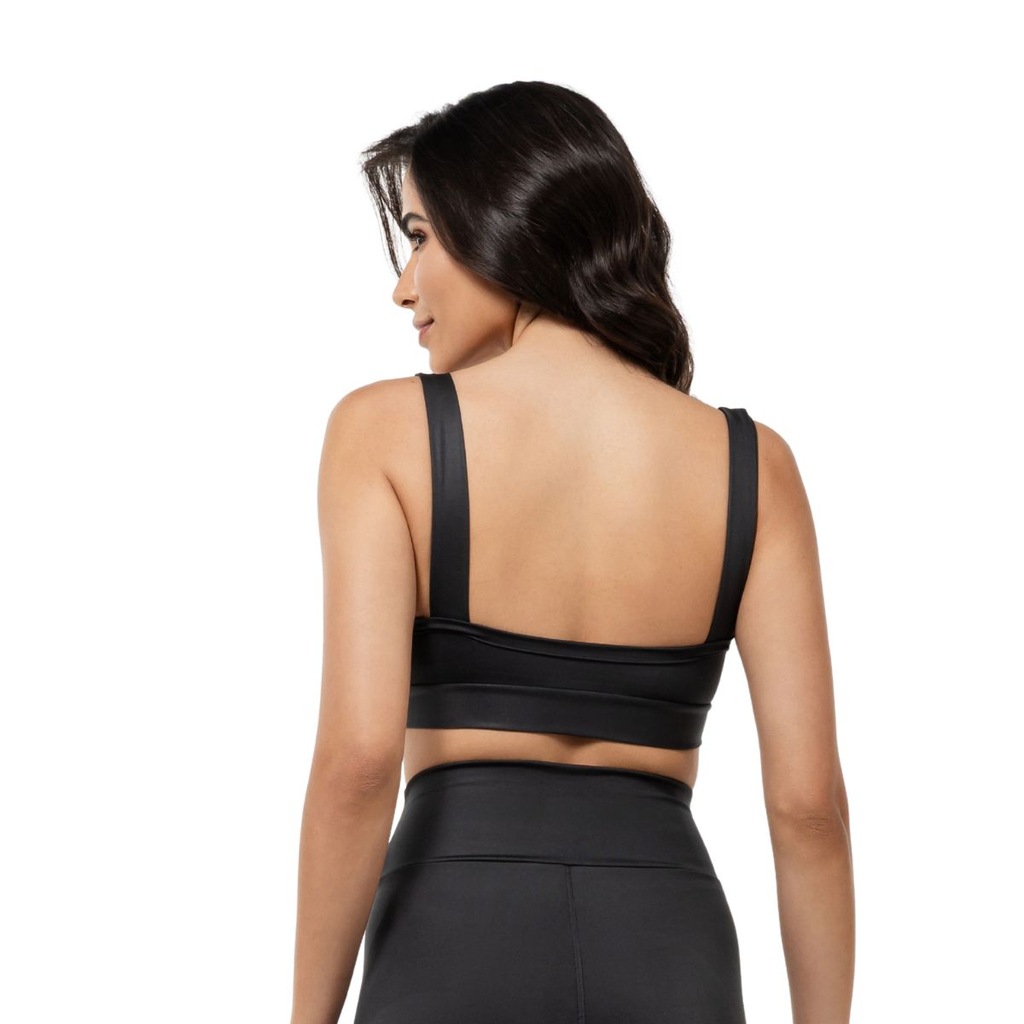 Imagem 3 do produto Top Fitness Dellas Fit Academia Alça Alta Sustentação Academia - Feminino