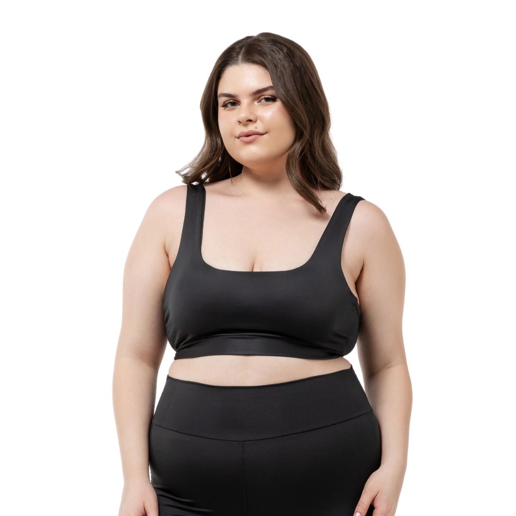 Imagem 4 do produto Top Fitness Dellas Fit Academia Alça Alta Sustentação Academia - Feminino