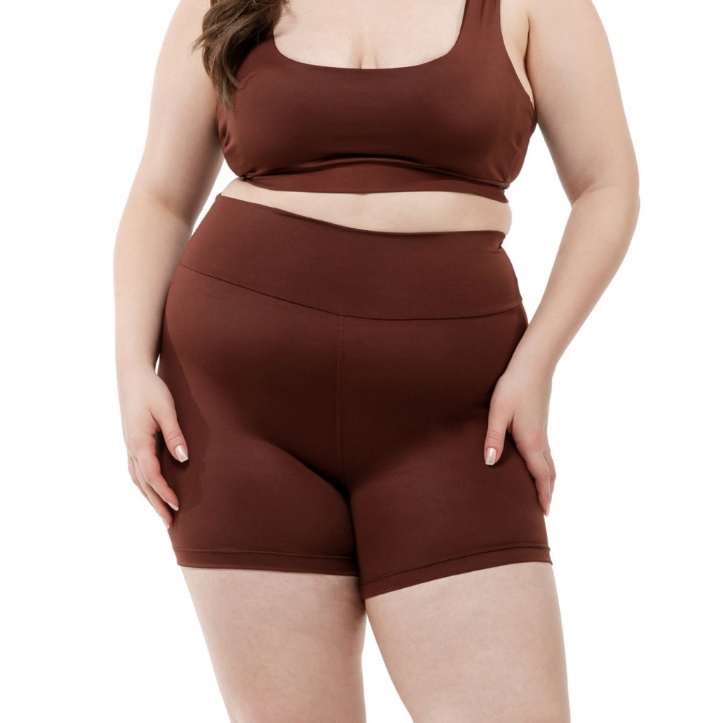 Imagem 3 do produto Short de Compressão Dellas Fit Zero Transparência Feminino