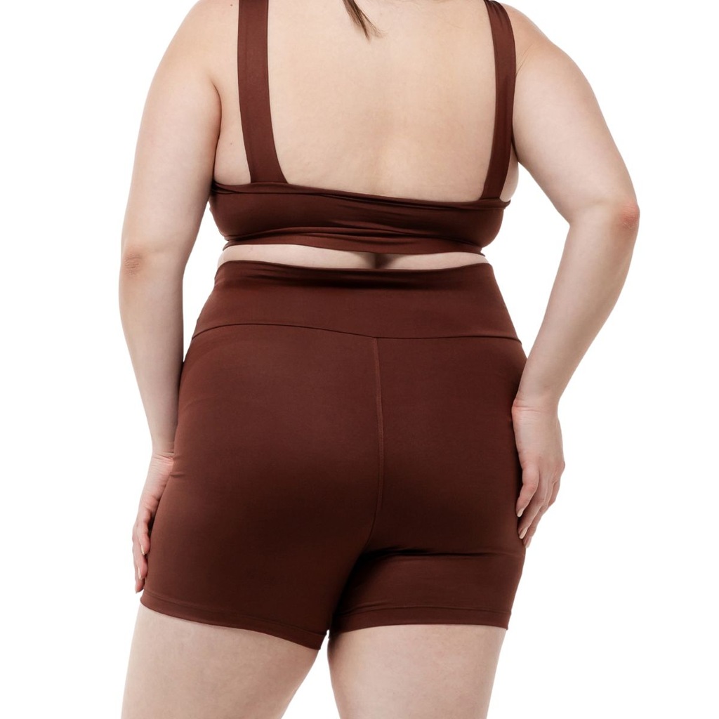 Imagem 4 do produto Short de Compressão Dellas Fit Zero Transparência Feminino