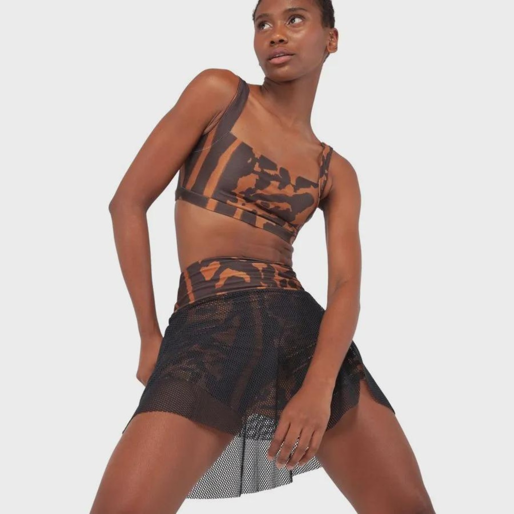Imagem 3 do produto Saia Lauf Estampada Lolitta Feminina