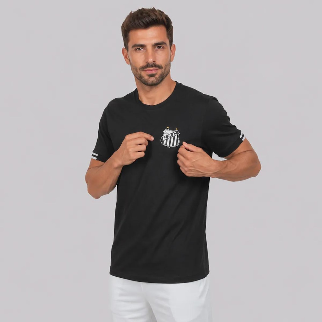 Imagem 2 do produto Camiseta do Santos Giro Feminina