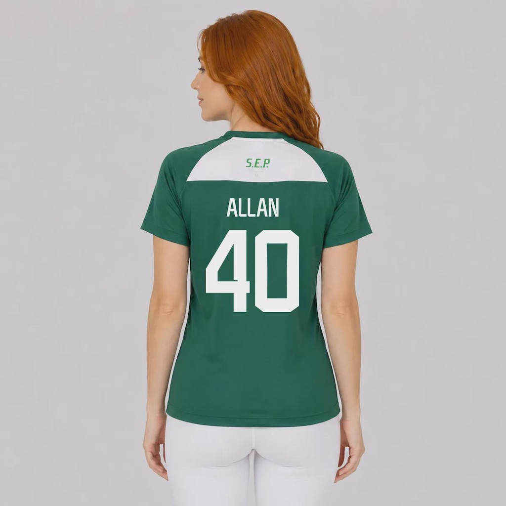 Imagem 1 do produto Camisa do Palmeiras Player II 40 Allan Feminina