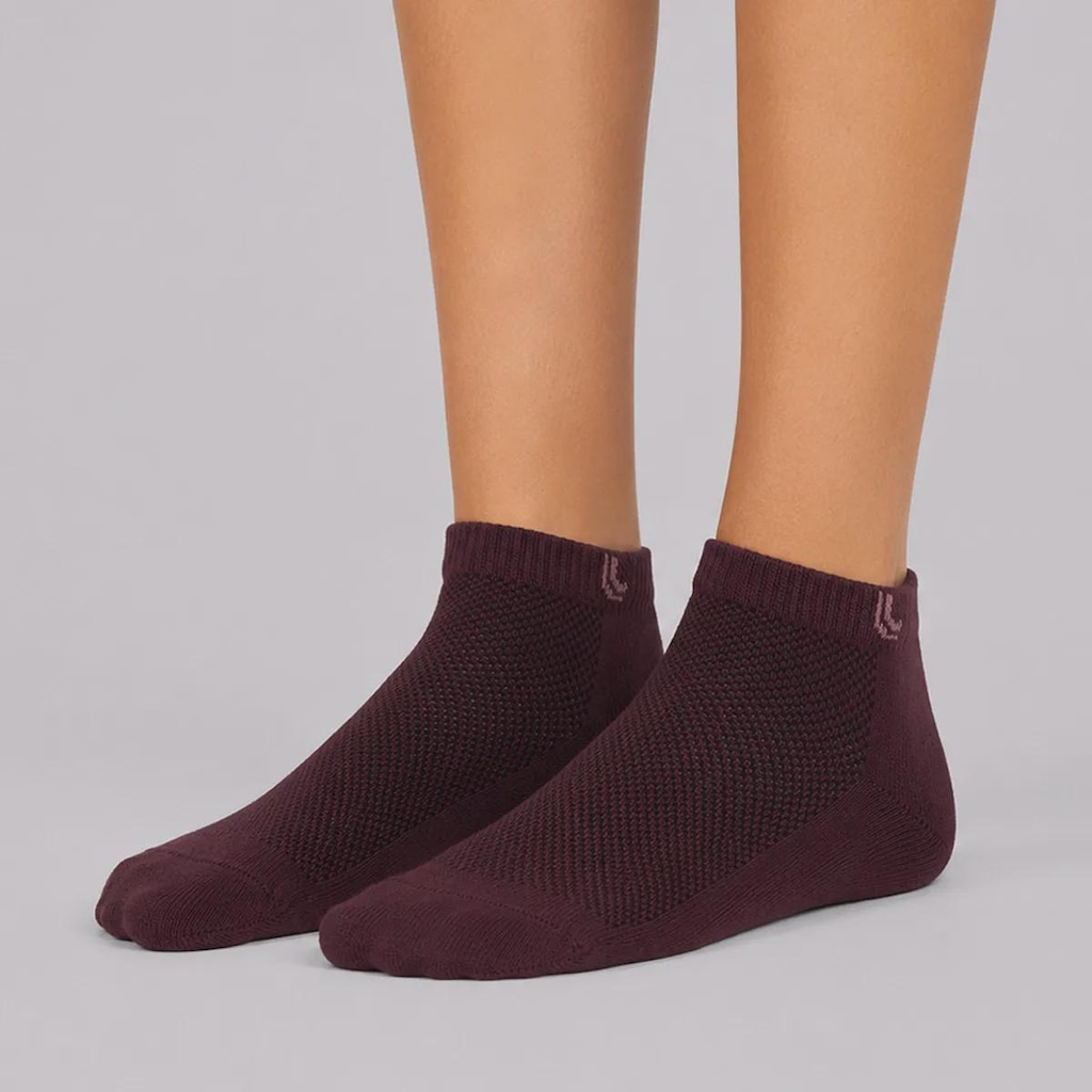 Imagem 3 do produto Kit Meia Lupo Sport Cano Curto - 3 Pares - Feminina