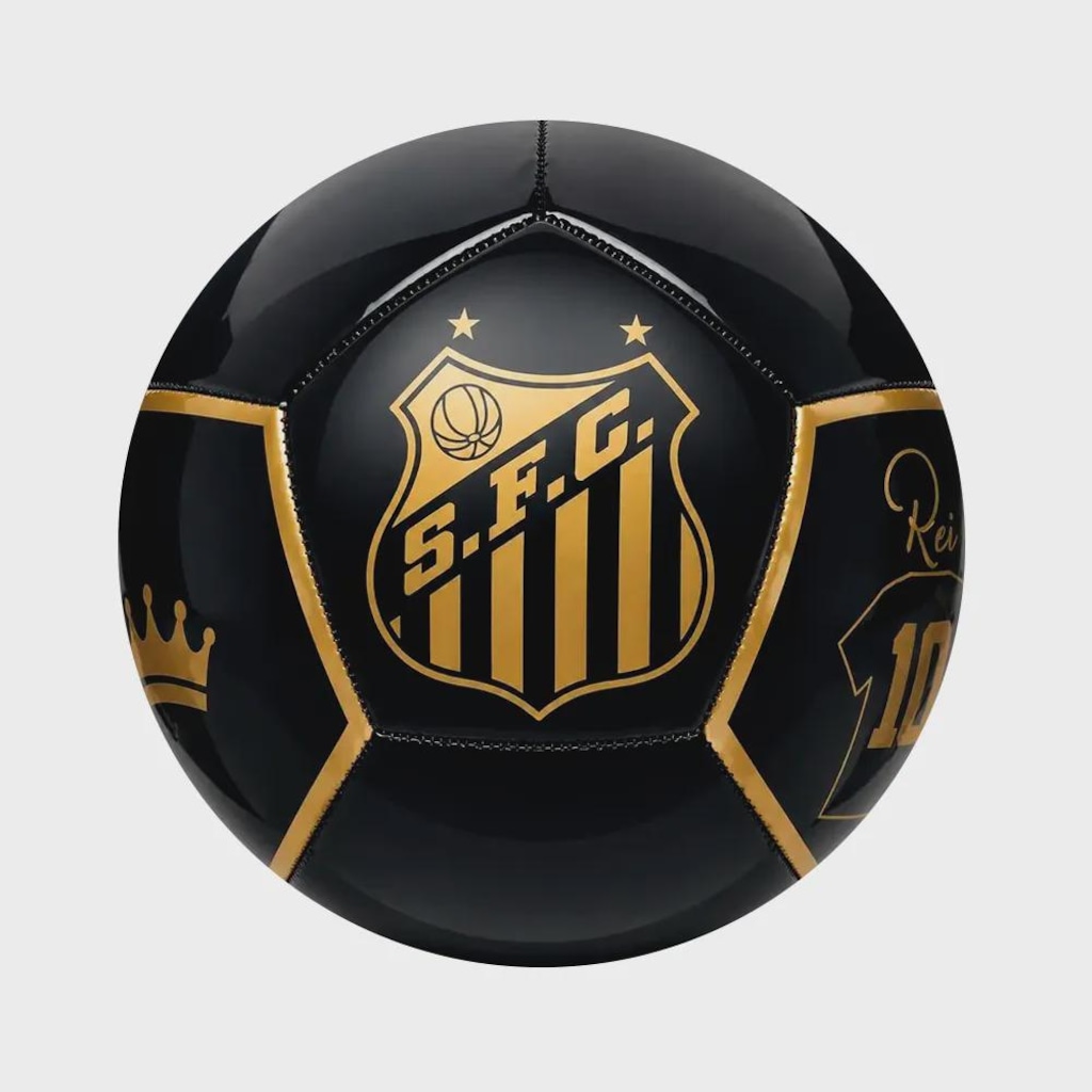 Imagem 1 do produto Bola de Futebol de Campo do Santos Rei 10 Bel Watch