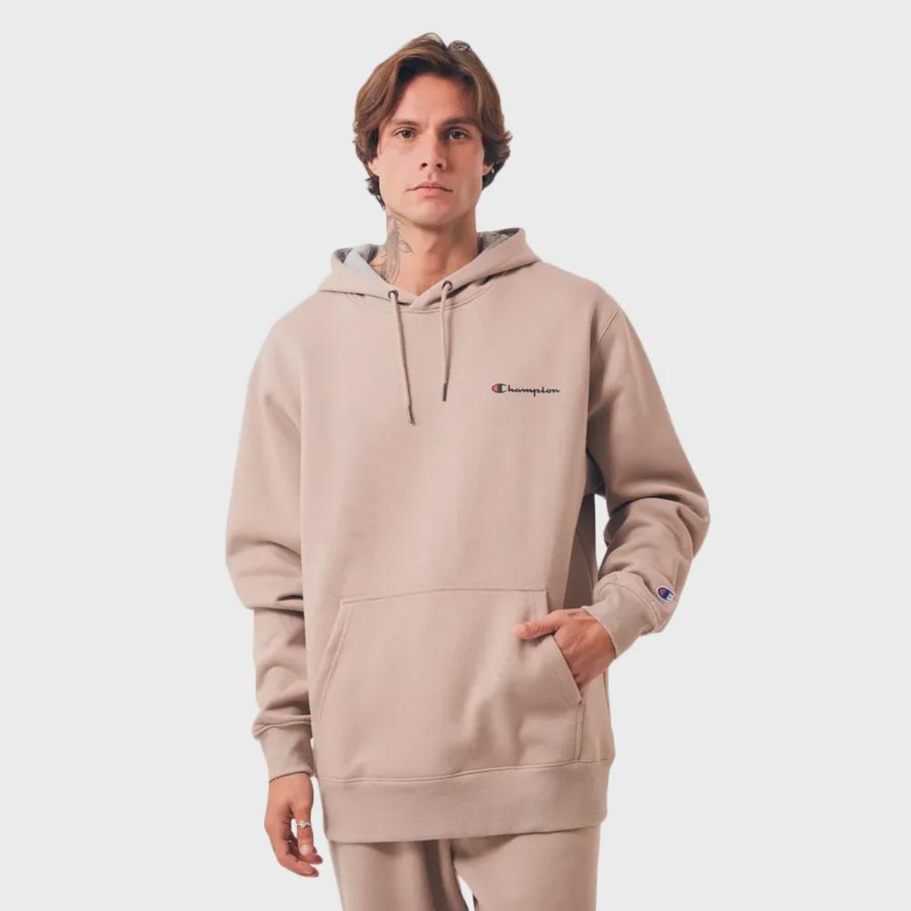Imagem 1 do produto Blusão de Moletom com Capuz Champion Athletic Mini Script Masculino