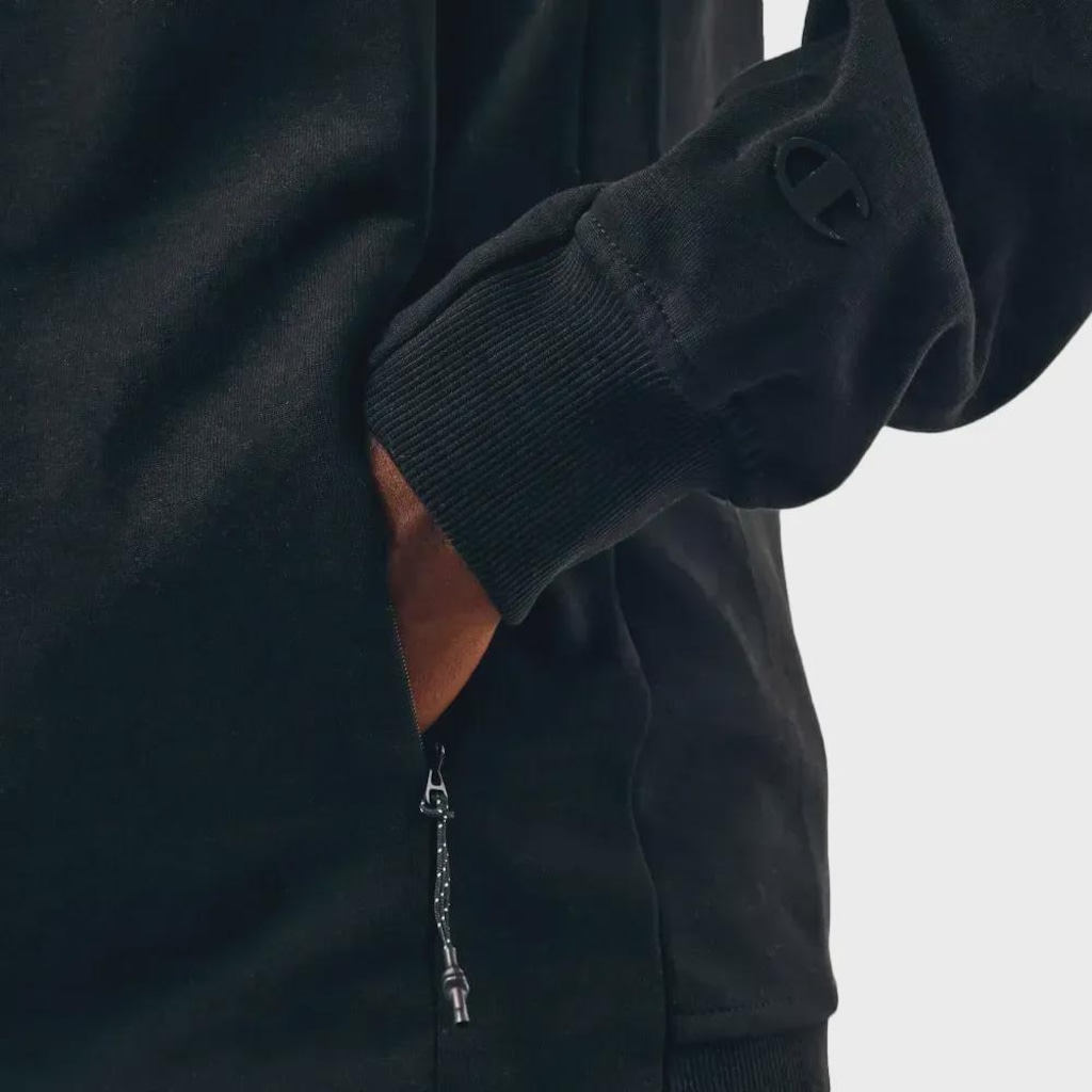 Imagem 5 do produto Blusão de Moletom Champion Tech Mini Script Logo Masculino