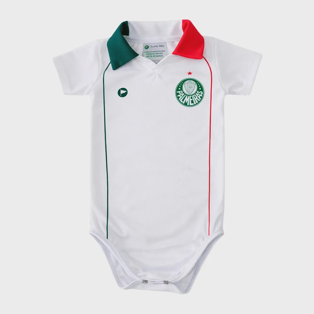 Imagem 2 do produto Body do Palmeiras Away Torcida Baby 2026 Infantil