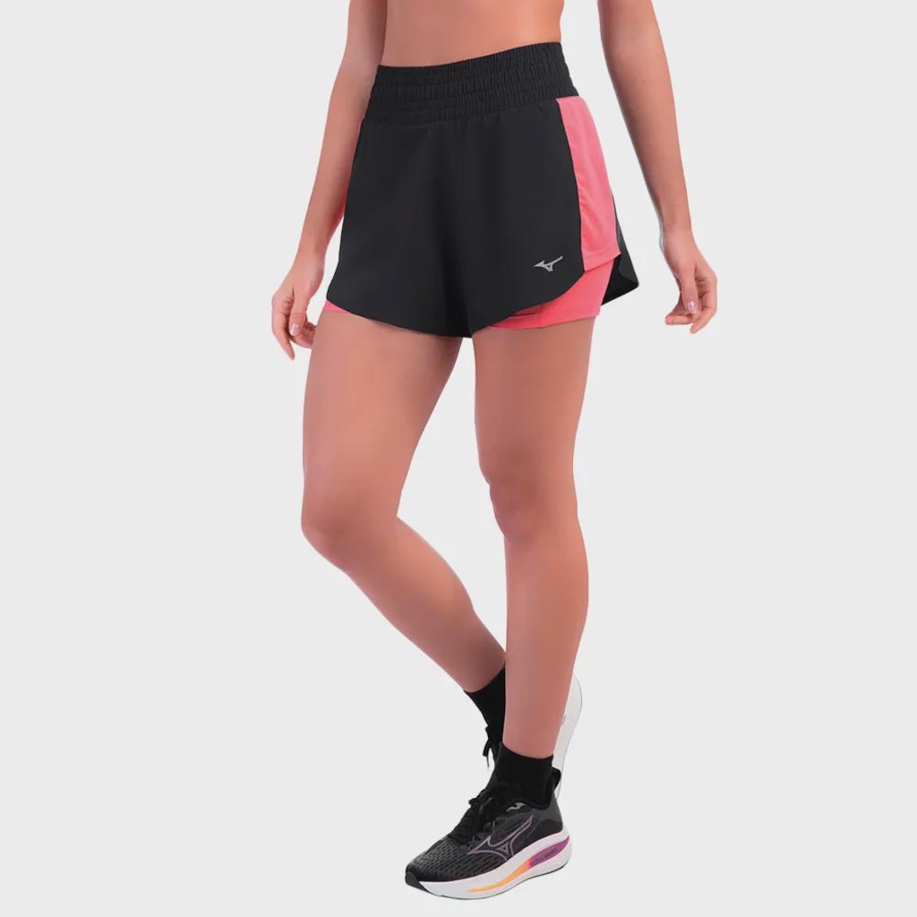 Imagem 2 do produto Shorts Mizuno High 2x1 Feminino