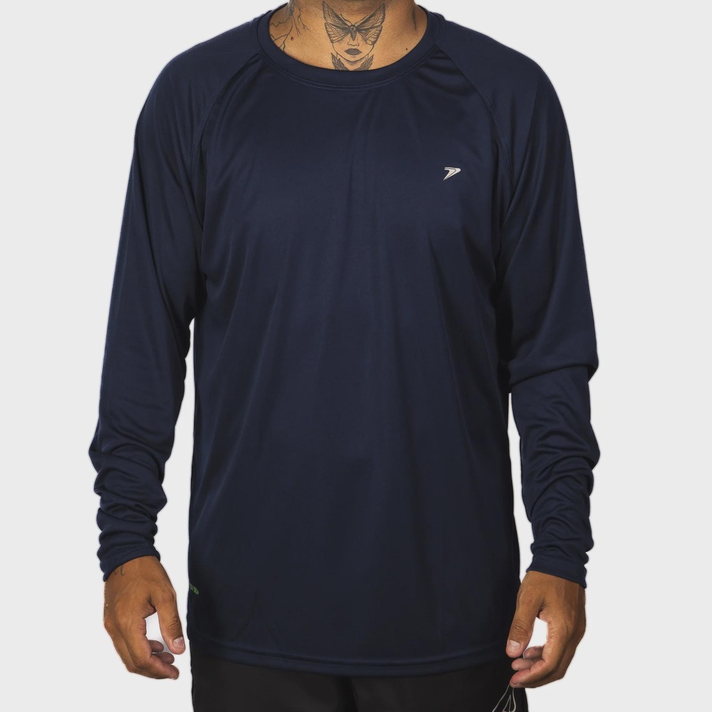 Imagem 1 do produto Camiseta Manga Longa Poker UV 50+ Masculina