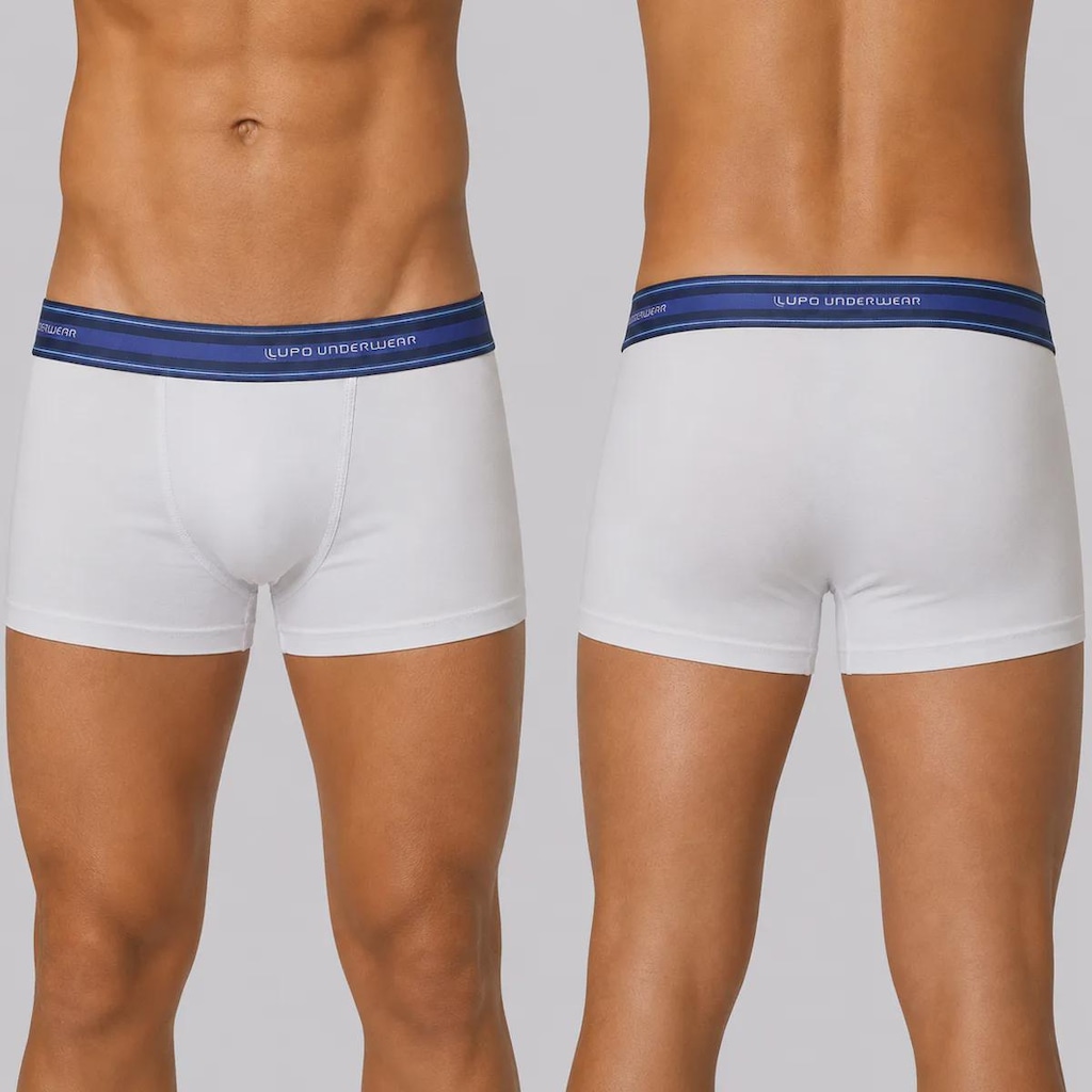 Imagem 3 do produto Kit Cueca Sunga Lupo Basic Algodão com Elastano Masculino - 3 Unidades