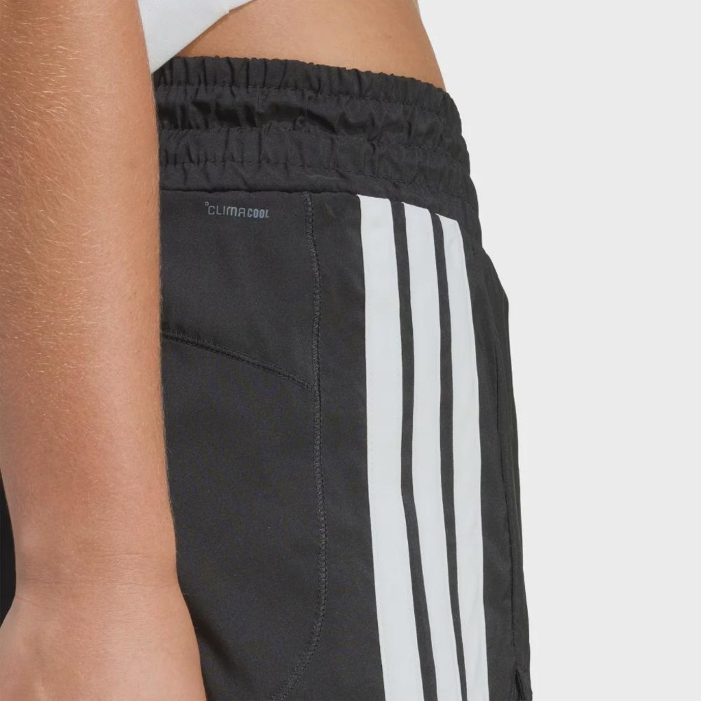 Imagem 4 do produto Shorts adidas de Malha de Cintura Alta Pacer Workout - Feminino