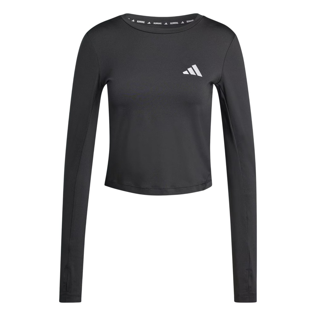 Imagem 3 do produto Camiseta adidas Manga Longa Cropped Essentials Feminina