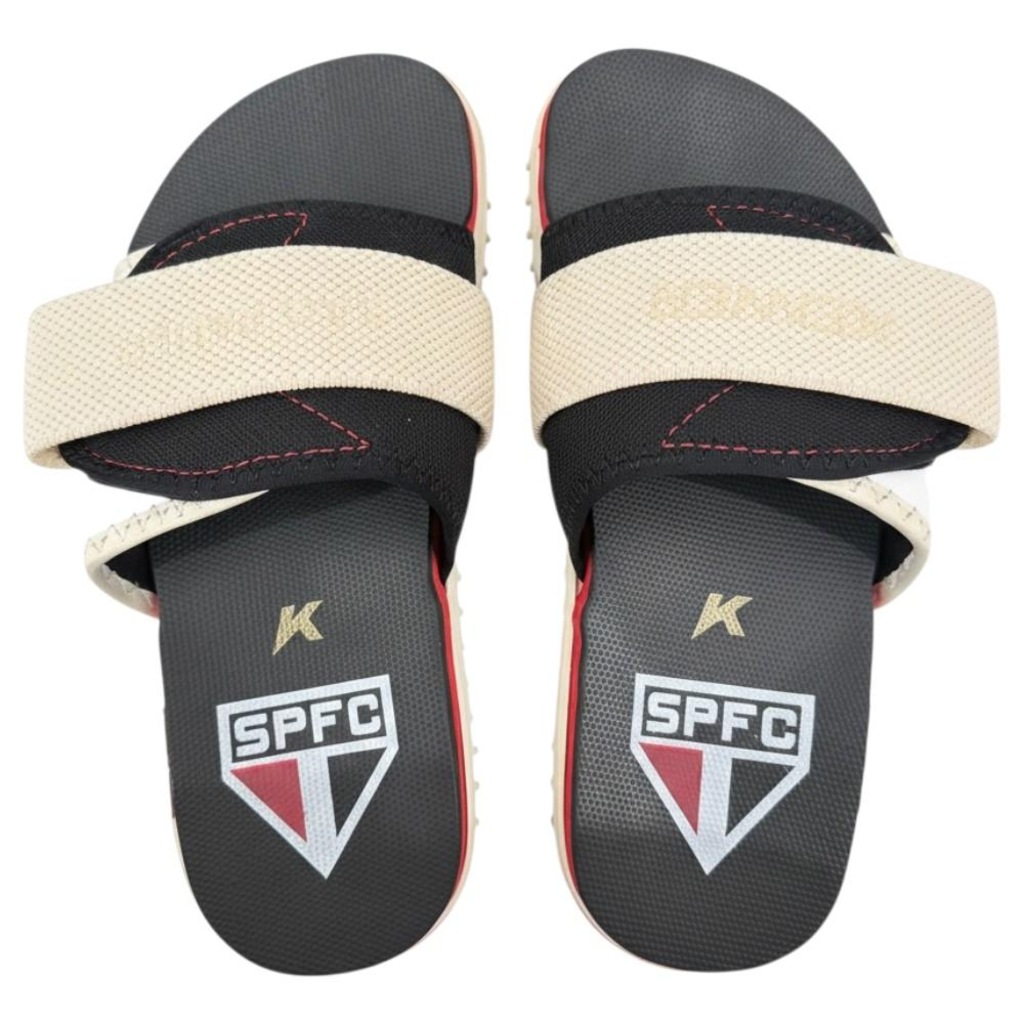 Imagem 3 do produto Chinelo Kenner Collab SPFC Kivah Slide Masculino