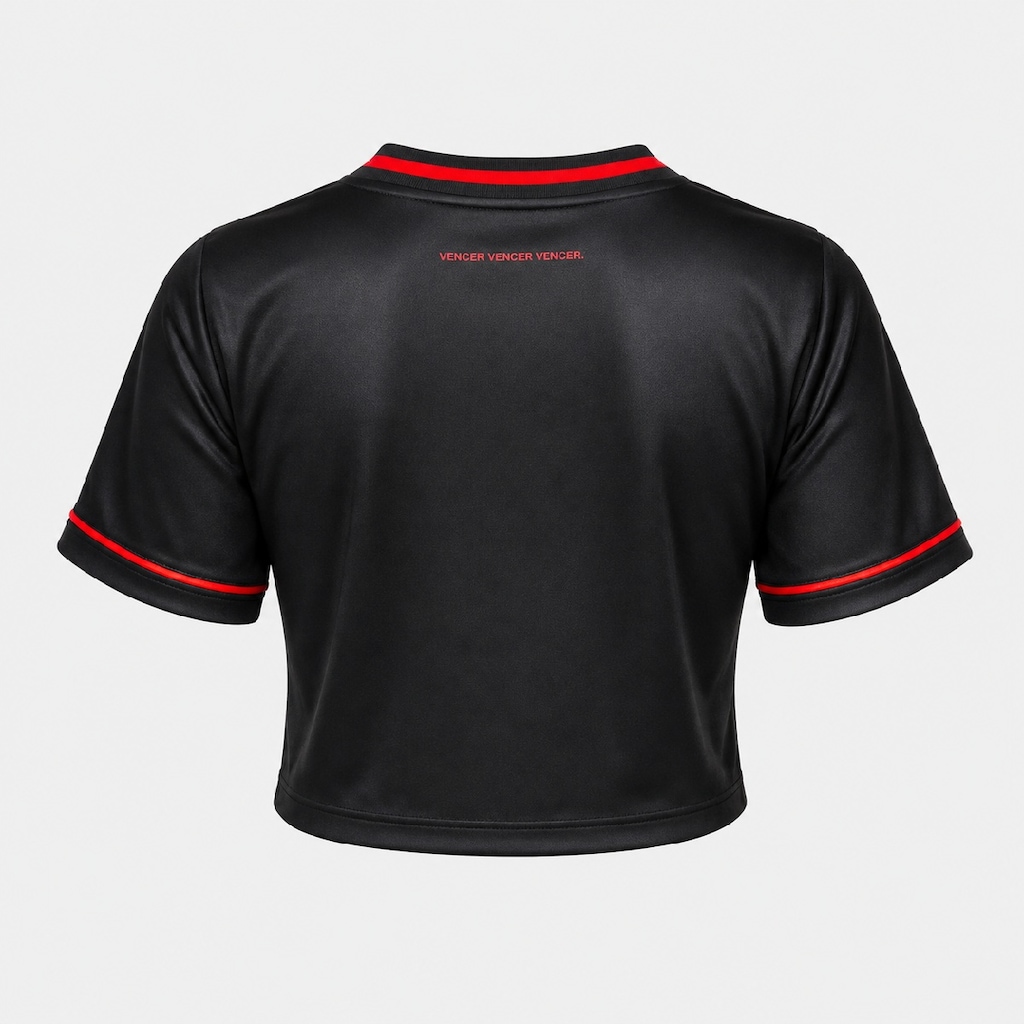 Imagem 5 do produto Cropped do Flamengo Victory Black Betel - Feminino