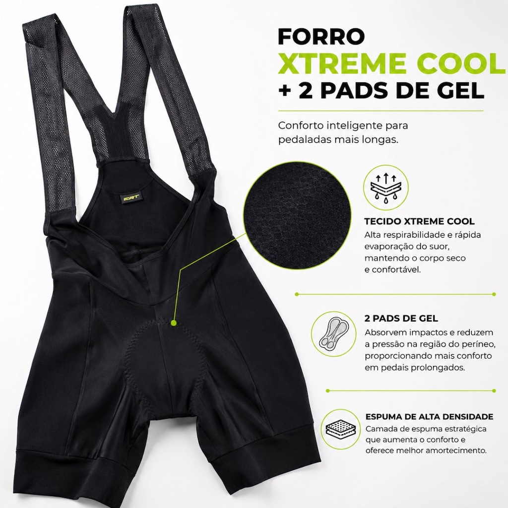Imagem 2 do produto Bretelle Ciclismo ERT New Elite - Masculino