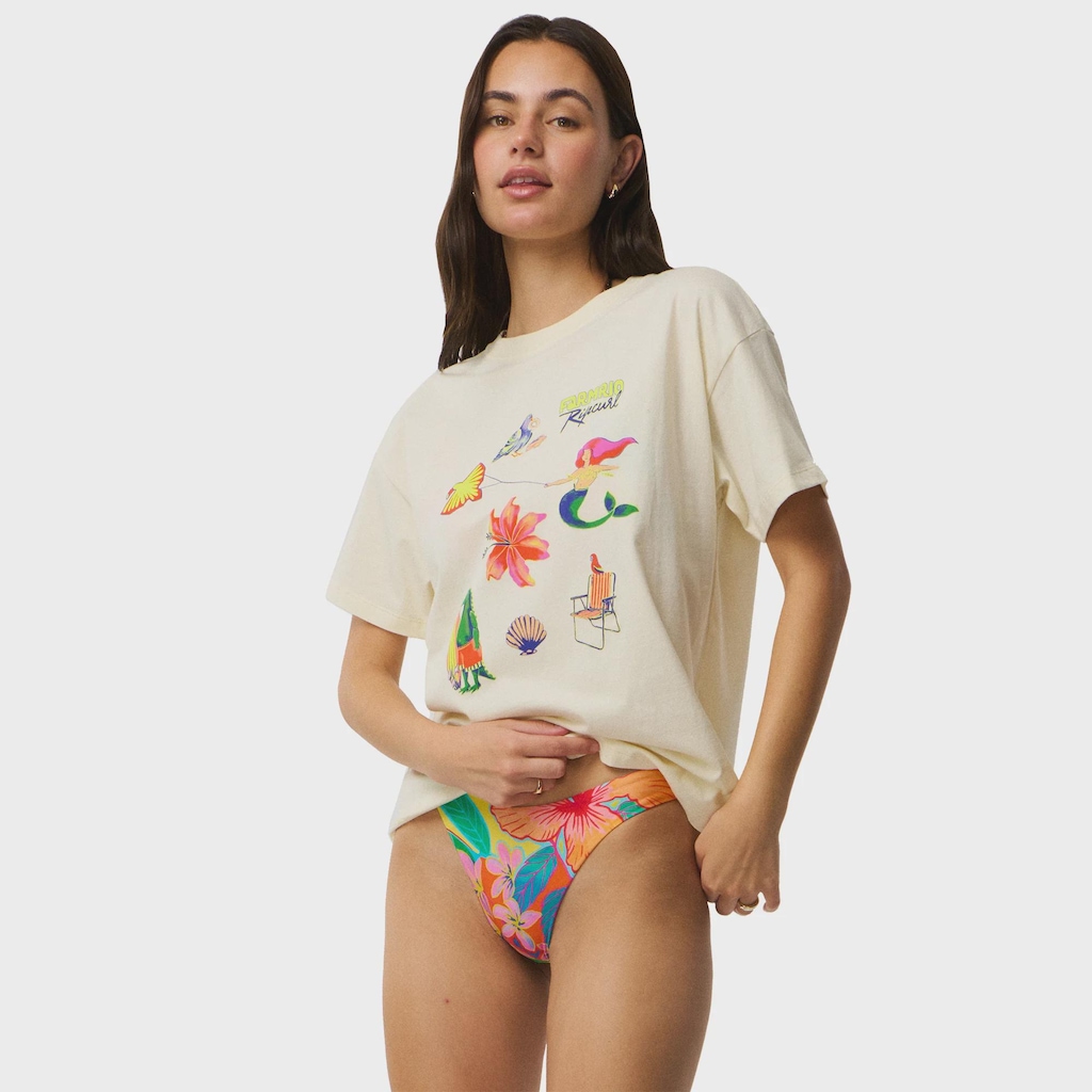 Imagem 1 do produto Camiseta Rip Curl x Farm Rio Desire Relaxed Tee - Feminina