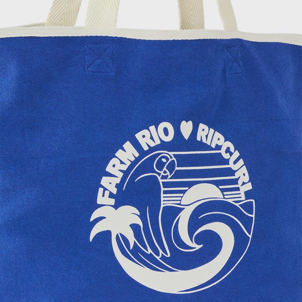 Imagem 5 do produto Bolsa Rip Curl x Farm Rio Tropical Desire Tote Cobalt