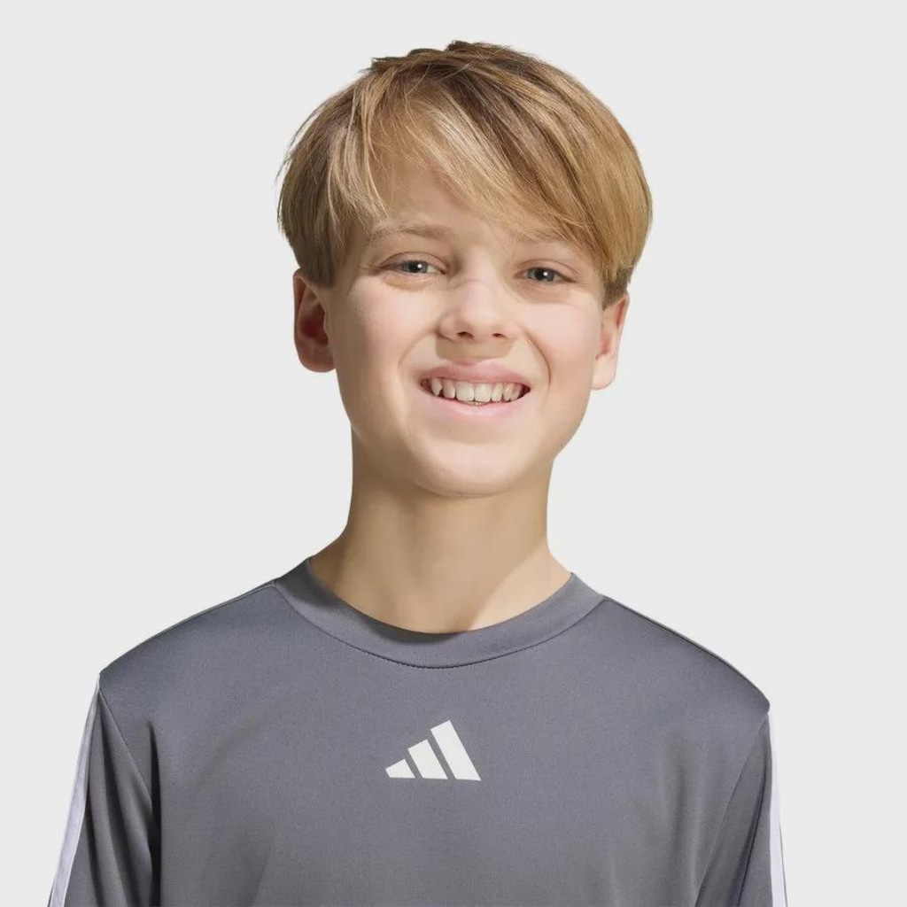 Imagem 4 do produto Camiseta adidas Train Essentials 3 Listras Infantil