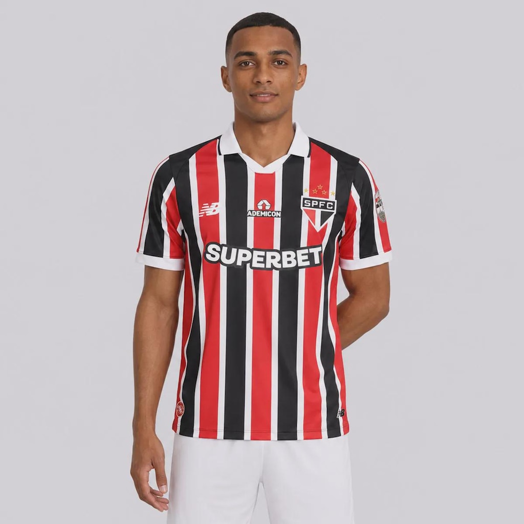 Imagem 1 do produto Camisa do São Paulo II 26/27 Patch Libertadores New Balance Masculina