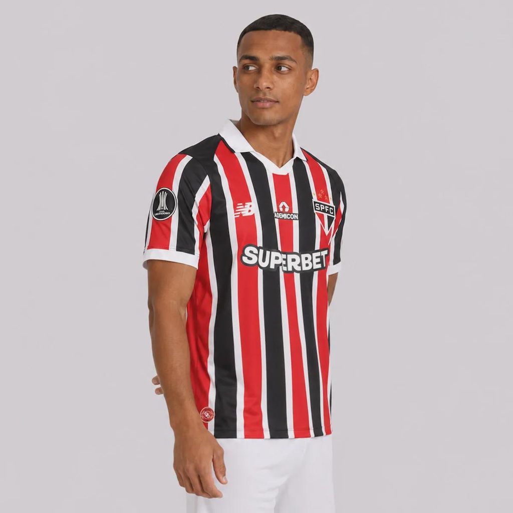Imagem 2 do produto Camisa do São Paulo II 26/27 Patch Libertadores New Balance Masculina
