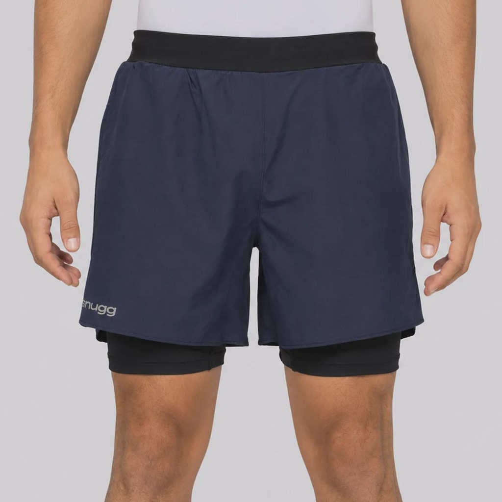 Imagem 1 do produto Bermuda Snugg Compressão 2 em 1 Tactel Masculina
