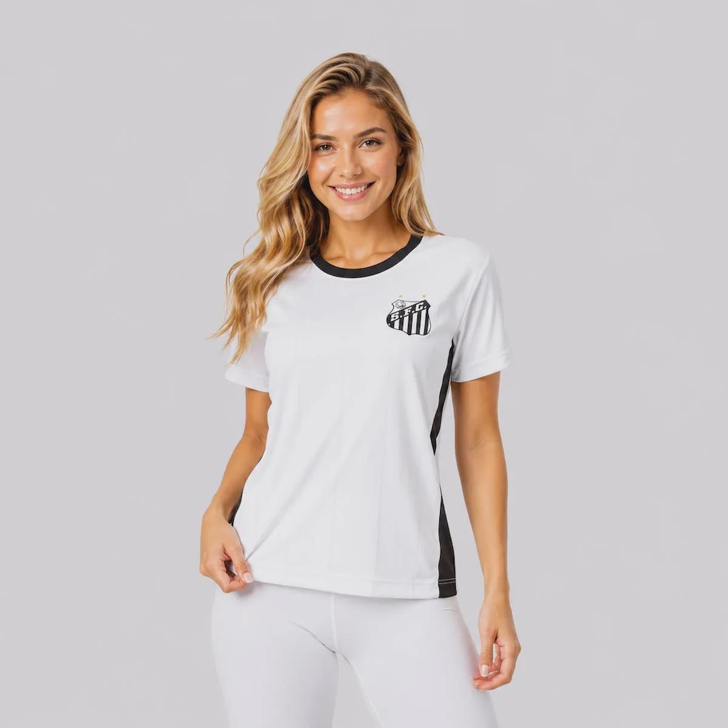 Imagem 1 do produto Camisa do Santos Liso Feminina