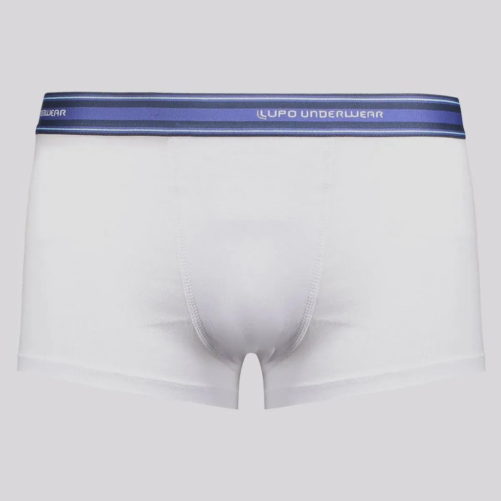 Imagem 4 do produto Kit 6 Cuecas Sunga Lupo Basic Algodão com Elastano Adulto