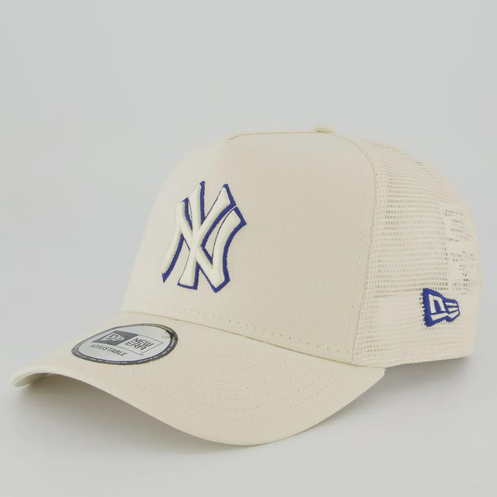 Imagem 1 do produto Boné Unissex New Era New York Yankees 940AF Outline Trucker MLB Aba Curva