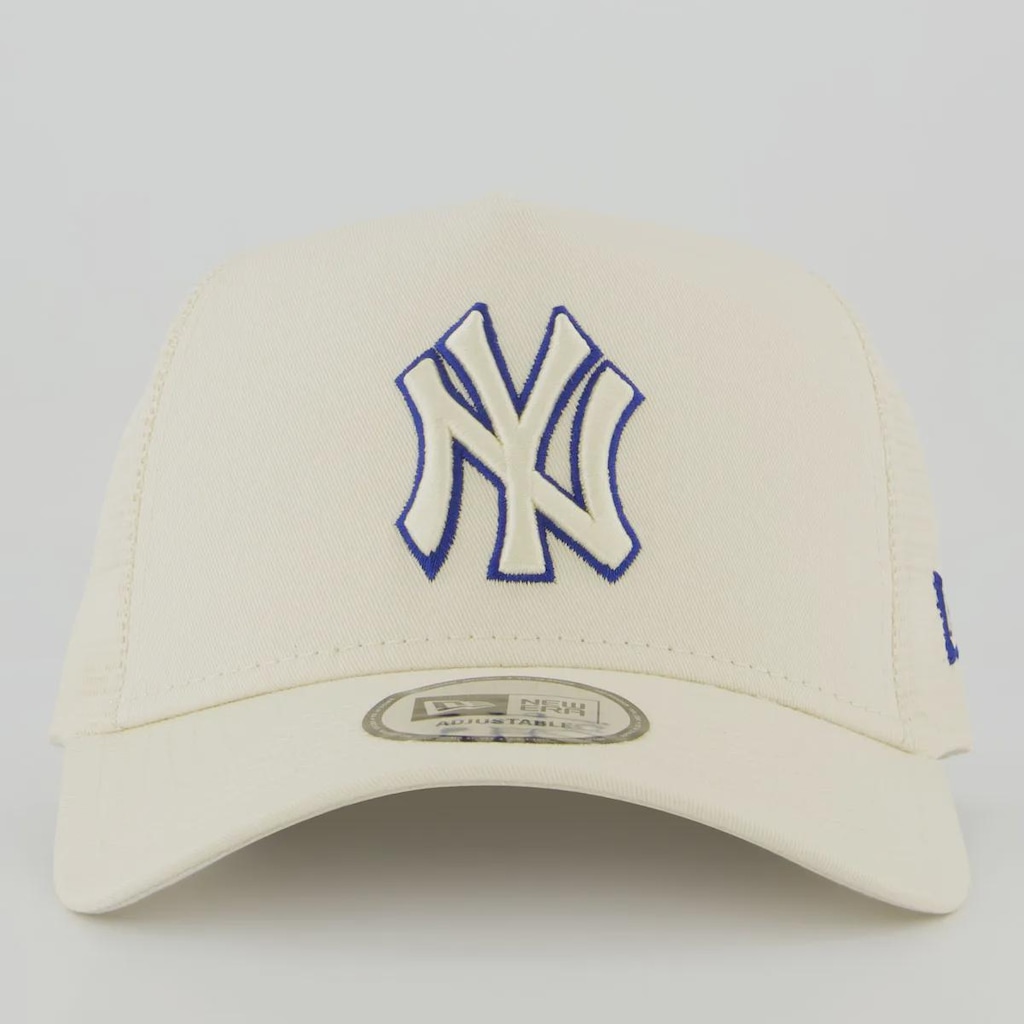 Imagem 2 do produto Boné Unissex New Era New York Yankees 940AF Outline Trucker MLB Aba Curva