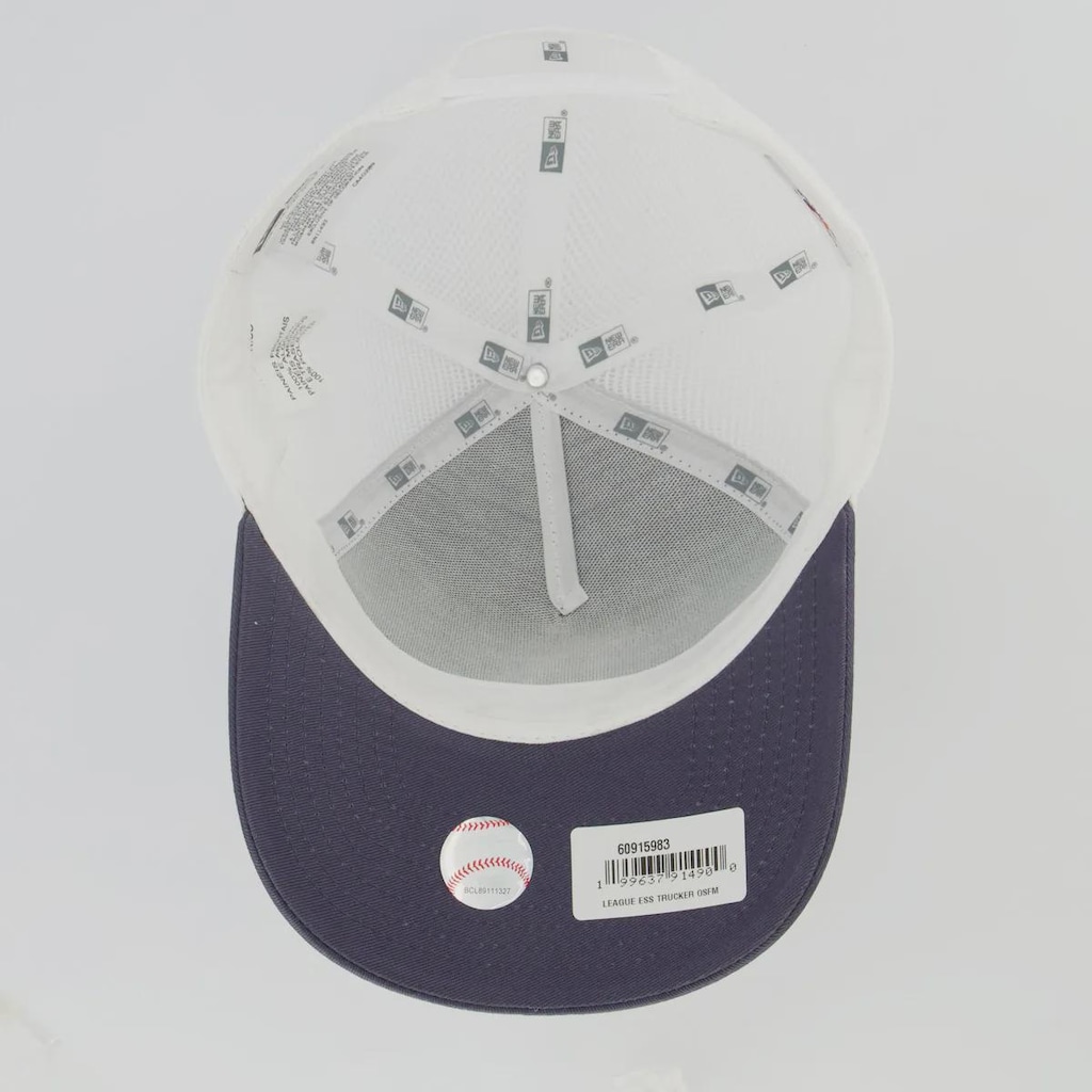 Imagem 4 do produto Boné Unissex New Era Los Angeles Dodgers 940AF League Essential Trucker MLB Aba Curva