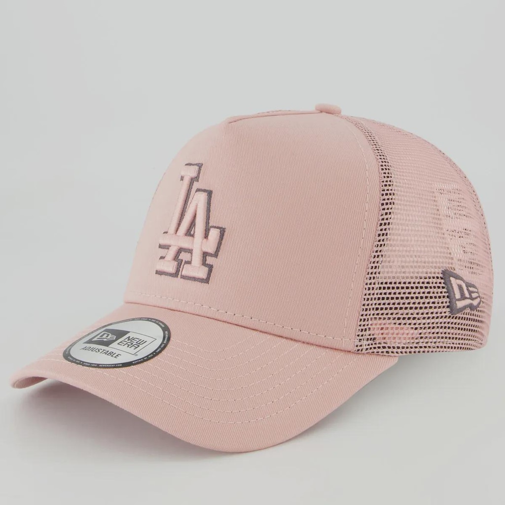 Imagem 1 do produto Boné Unissex New Era Los Angeles Dodgers 940AF Outline Trucker MLB Aba Curva