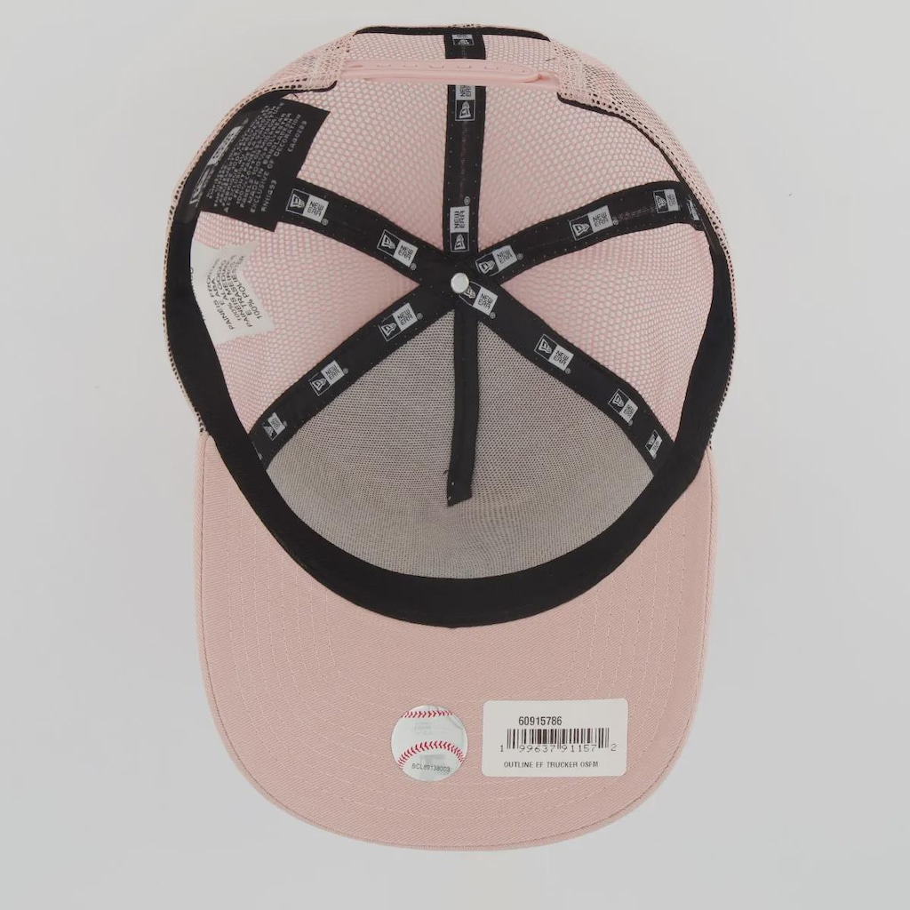 Imagem 4 do produto Boné Unissex New Era Los Angeles Dodgers 940AF Outline Trucker MLB Aba Curva