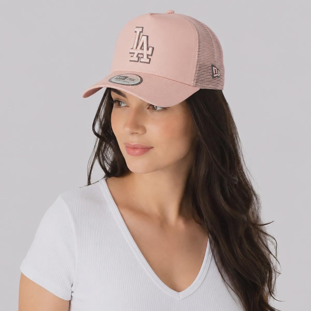 Imagem 5 do produto Boné Unissex New Era Los Angeles Dodgers 940AF Outline Trucker MLB Aba Curva