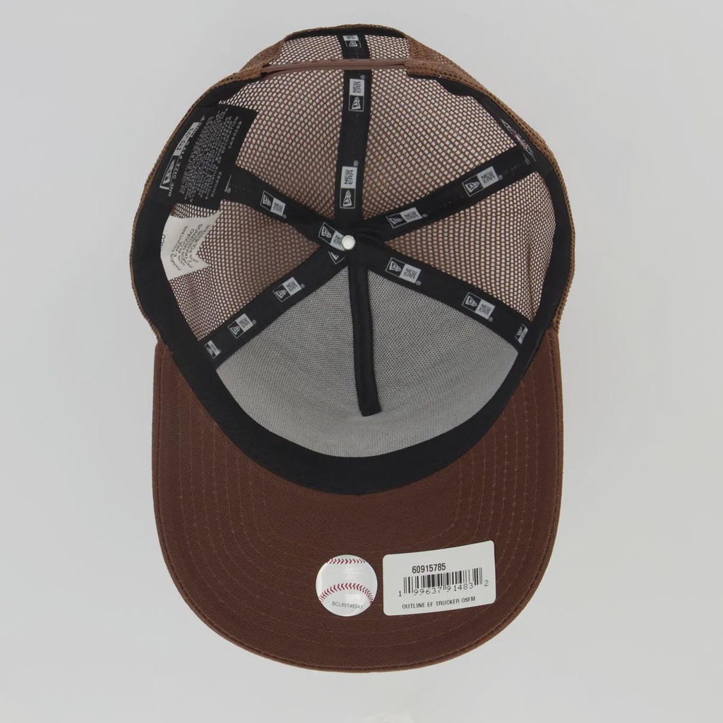 Imagem 4 do produto Boné Unissex New Era New York Yankees 940AF Outline Trucker MLB Aba Curva