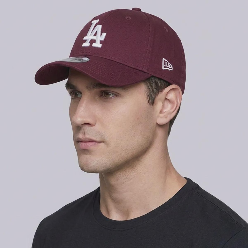 Imagem 5 do produto Boné Unissex New Era Los Angeles Dodgers 940 Team Outline MLB Aba Curva