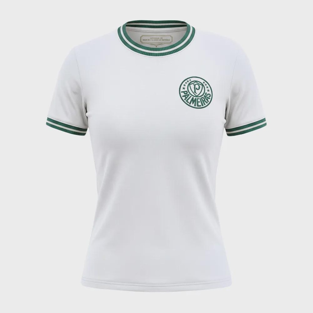 Imagem 1 do produto Camiseta do Palmeiras Retrô Betel Nostalgia 1976 Feminina