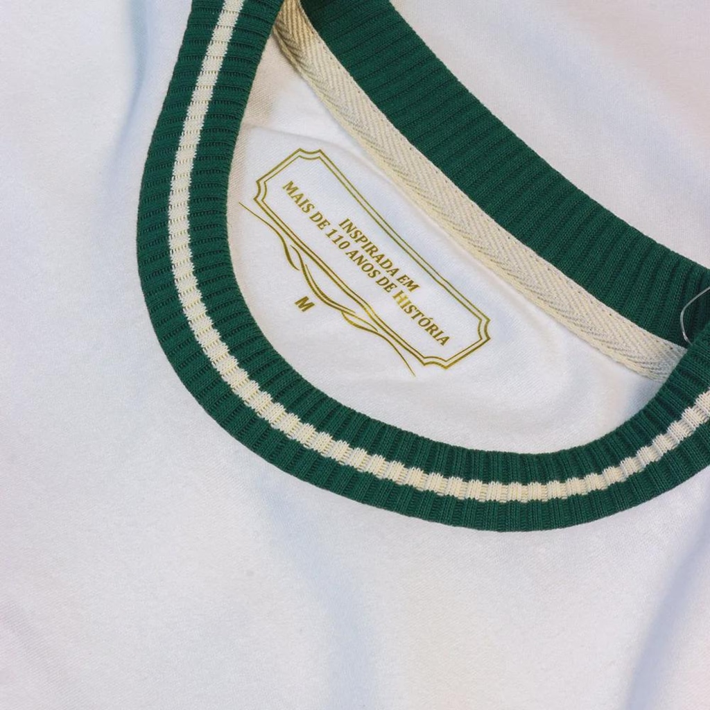 Imagem 3 do produto Camiseta do Palmeiras Retrô Betel Nostalgia 1976 Feminina