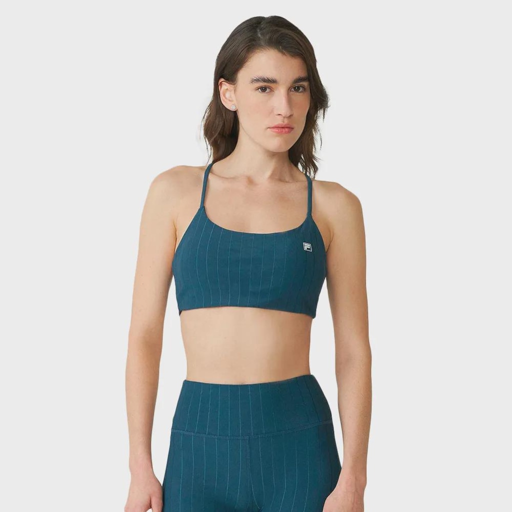 Imagem 1 do produto Top Fitness Fila Pinstripes Flow Ii Feminino