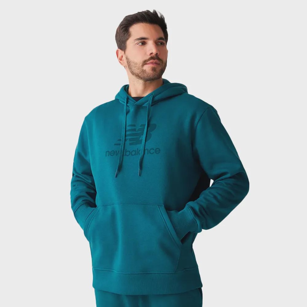 Imagem 1 do produto Blusão de Moletom New Balance Essentials Basic Masculino
