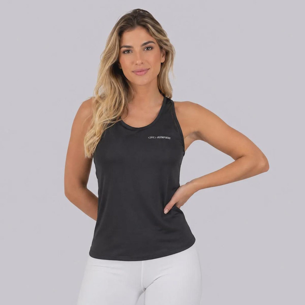 Imagem 1 do produto Camiseta Regata Olympikus Runner 2.0 Feminina