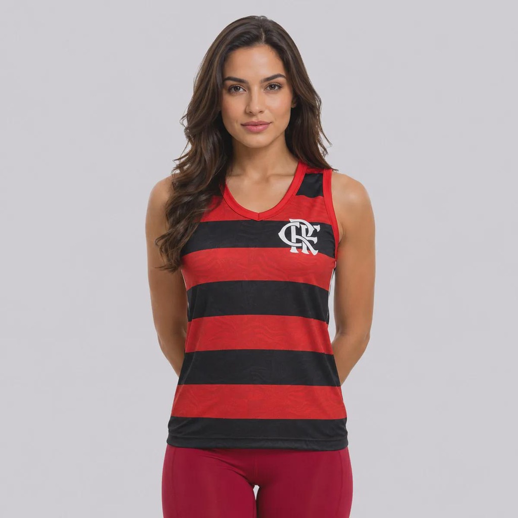 Imagem 1 do produto Camiseta Regata Flamengo Vivaz Feminina